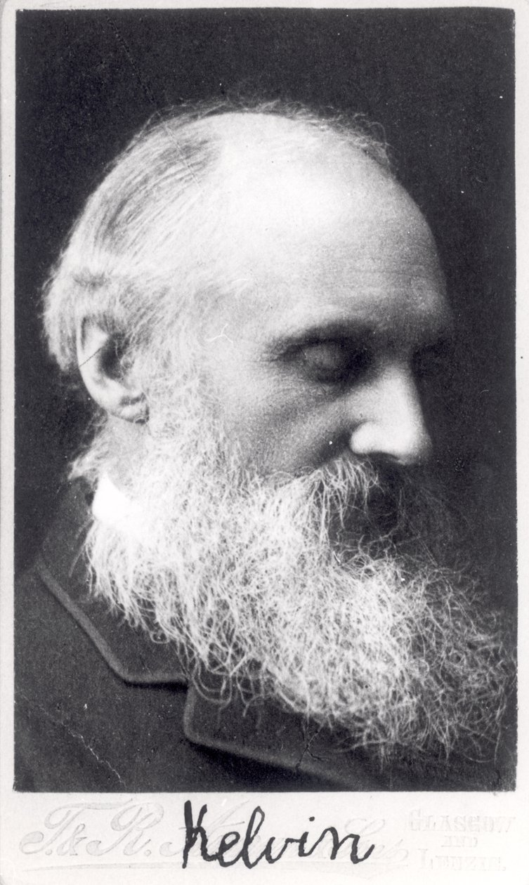 Sir William Thomson (1824-1907) Lord Kelvin - English Photographer