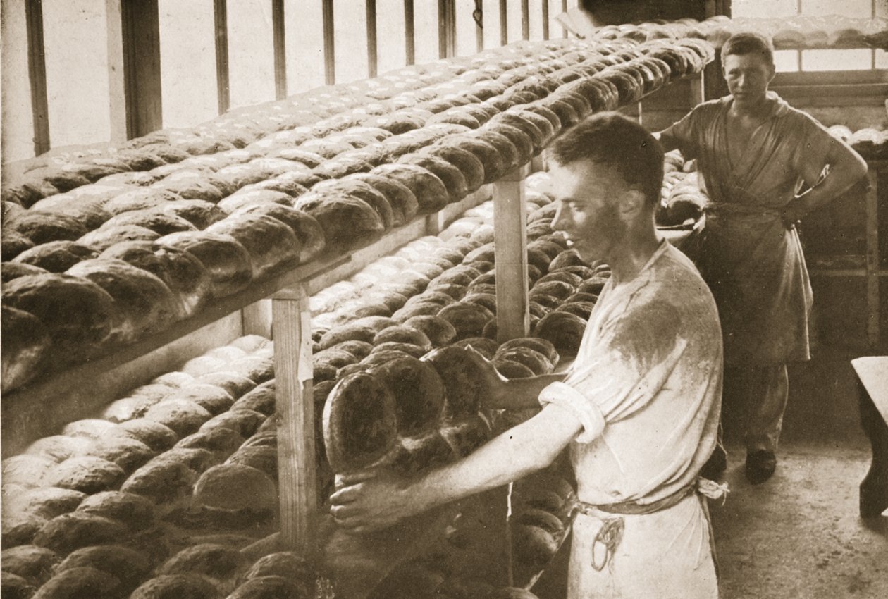 La boulangerie, Eastcote, illustration de Prisonniers allemands en Grande-Bretagne - English Photographer