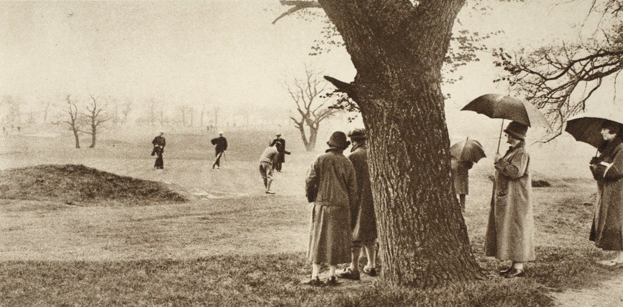 Le neuvième green du parcours de golf de Tooting Bec, de Wonderful London, publié 1926-27 - English Photographer