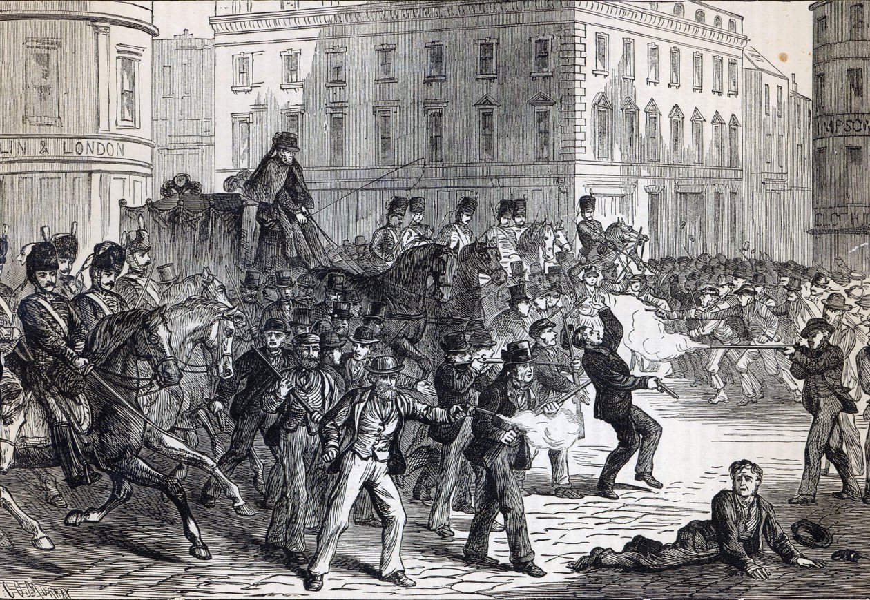 Émeute à Belfast - English School
