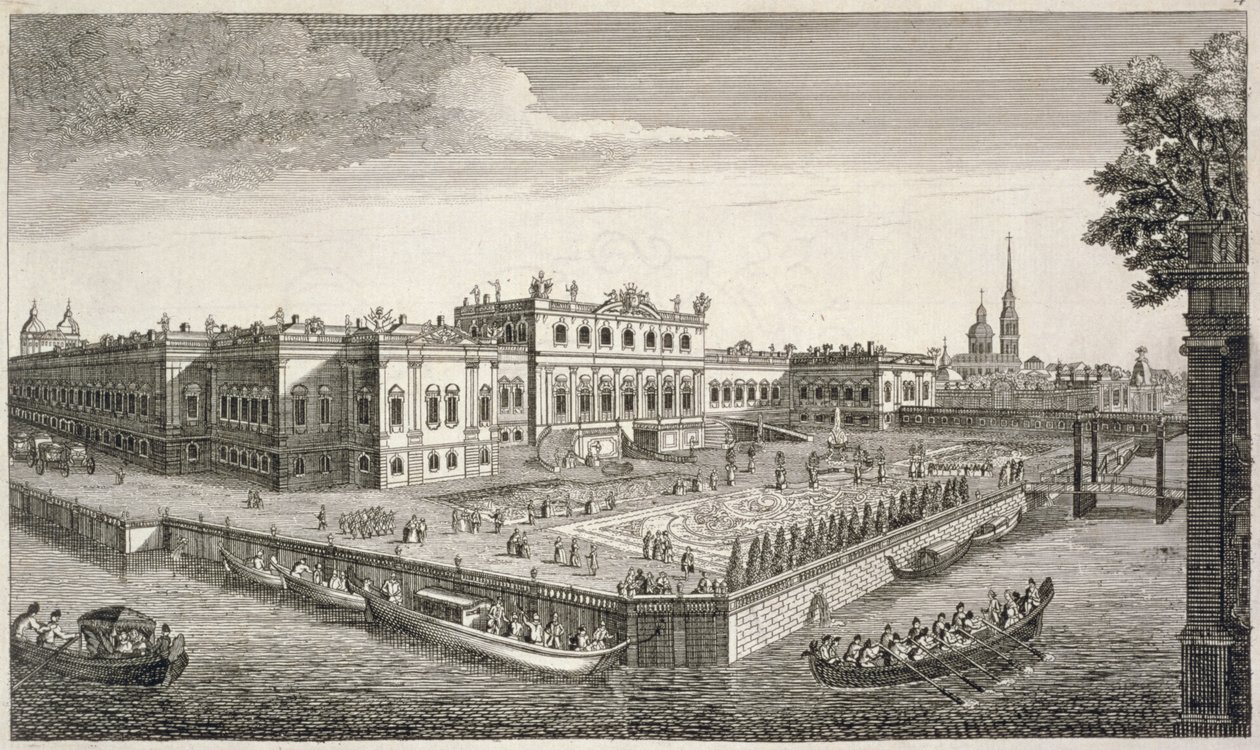 Vue nord-ouest du Palais d