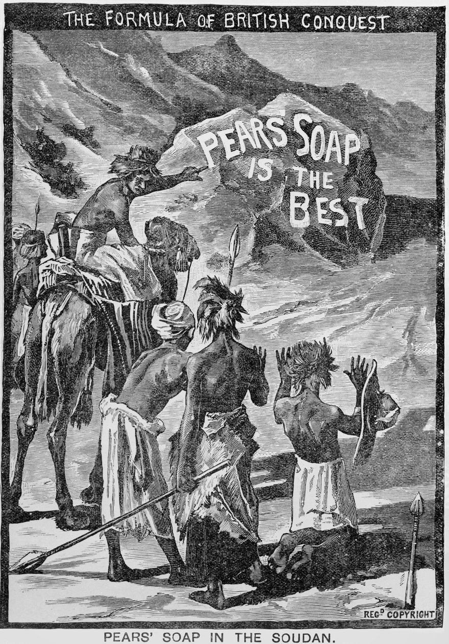 Publicité pour le savon Pears, 