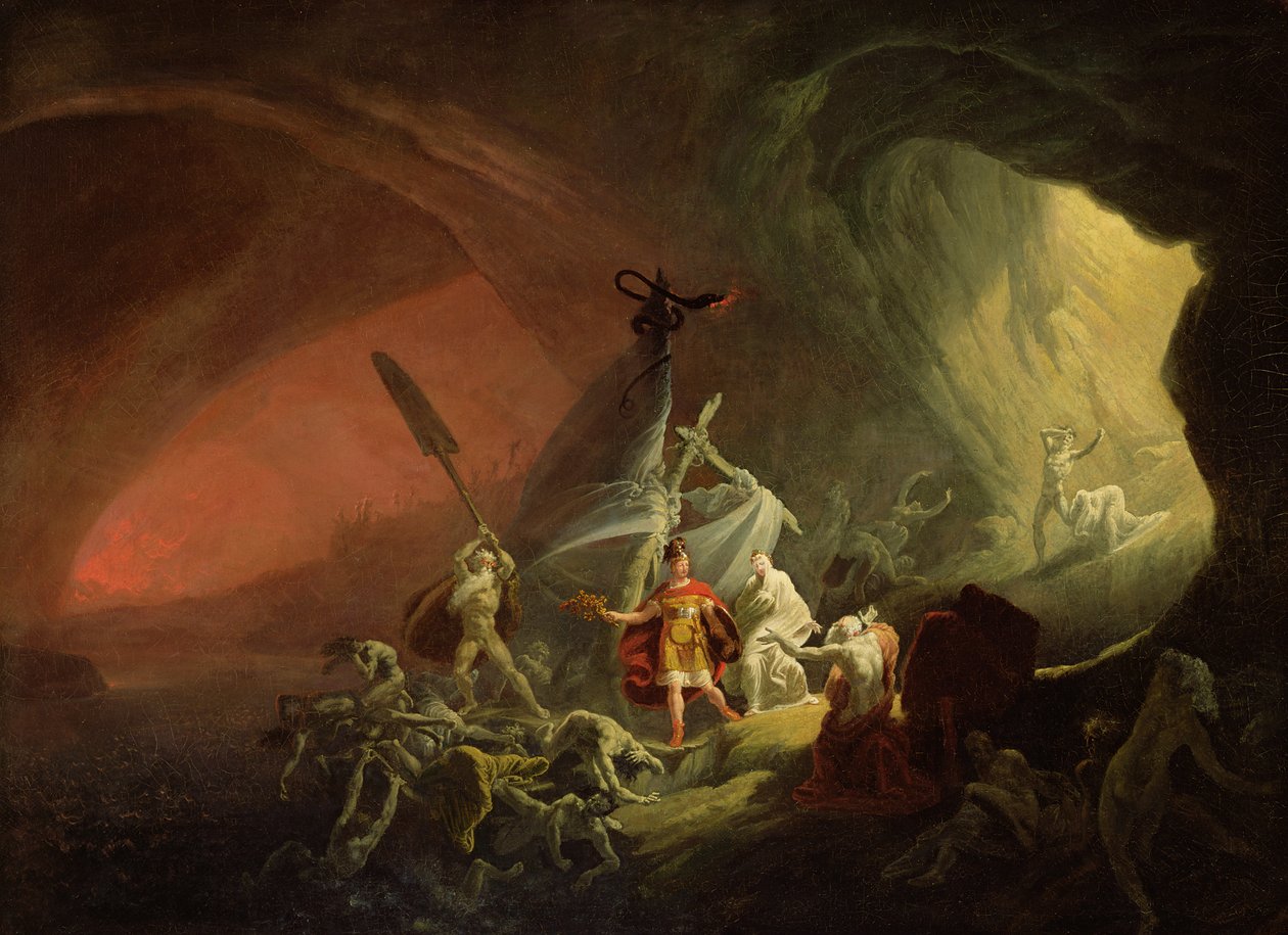 Énée et la Sibylle, c.1800 - English School