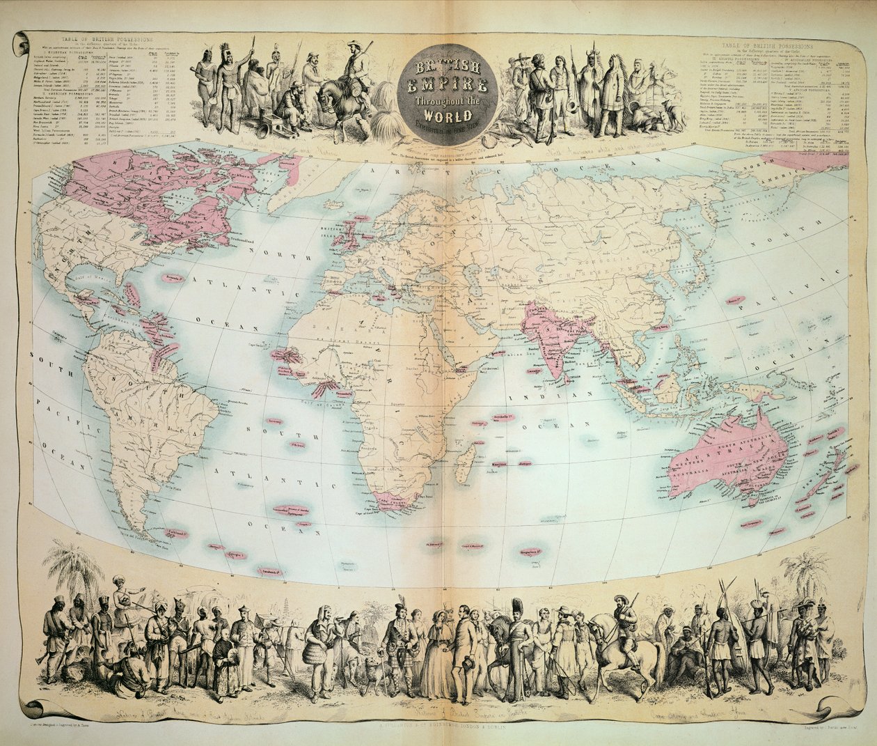 Empire britannique à travers le monde - English School