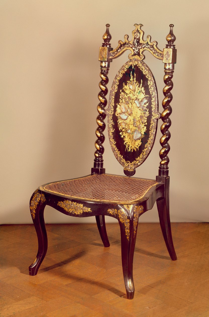 Chaise, milieu du 19ème siècle - English School