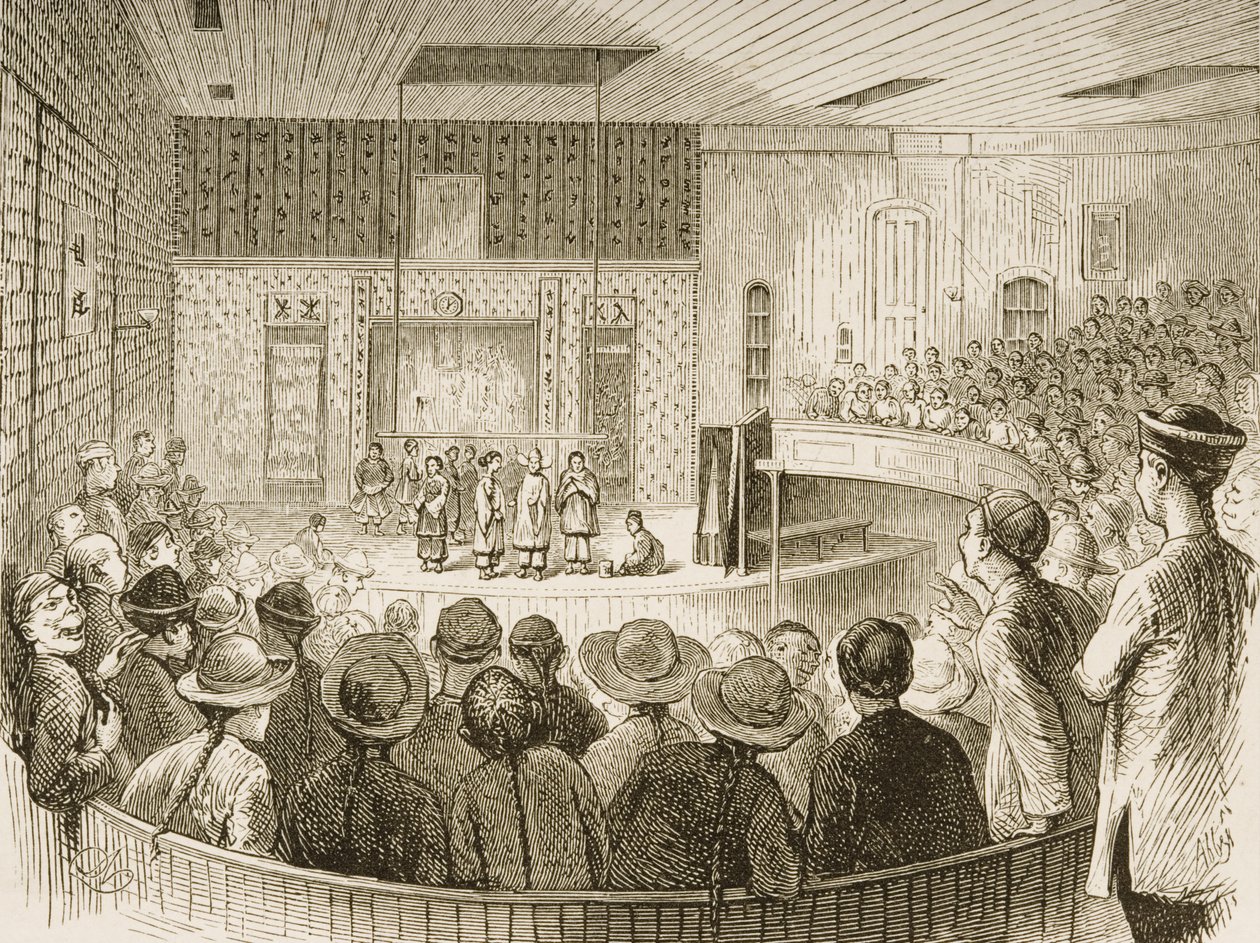 Théâtre chinois, San Francisco, Californie, de 