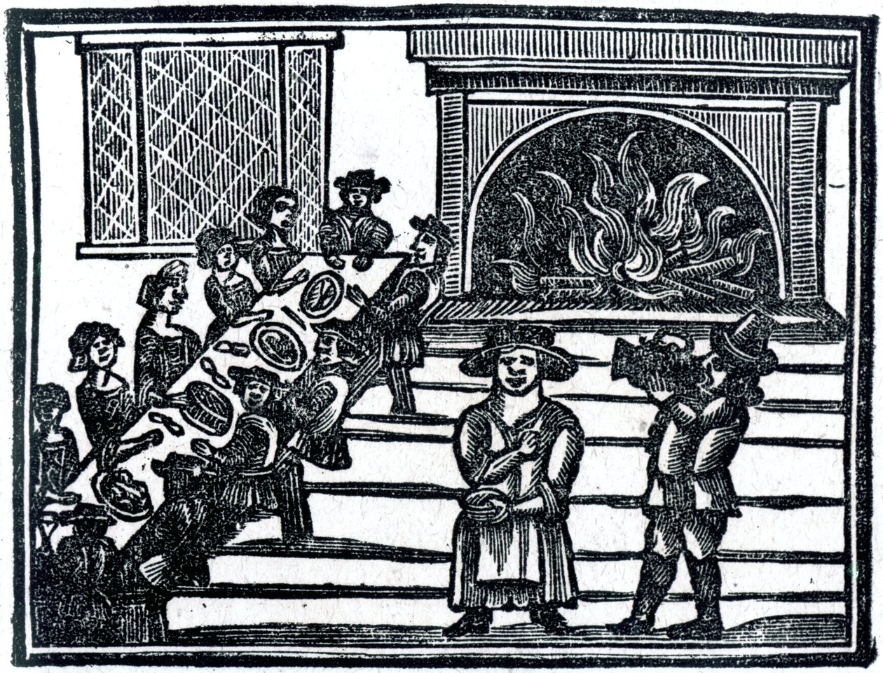 Divertissement de Noël, une illustration de 
