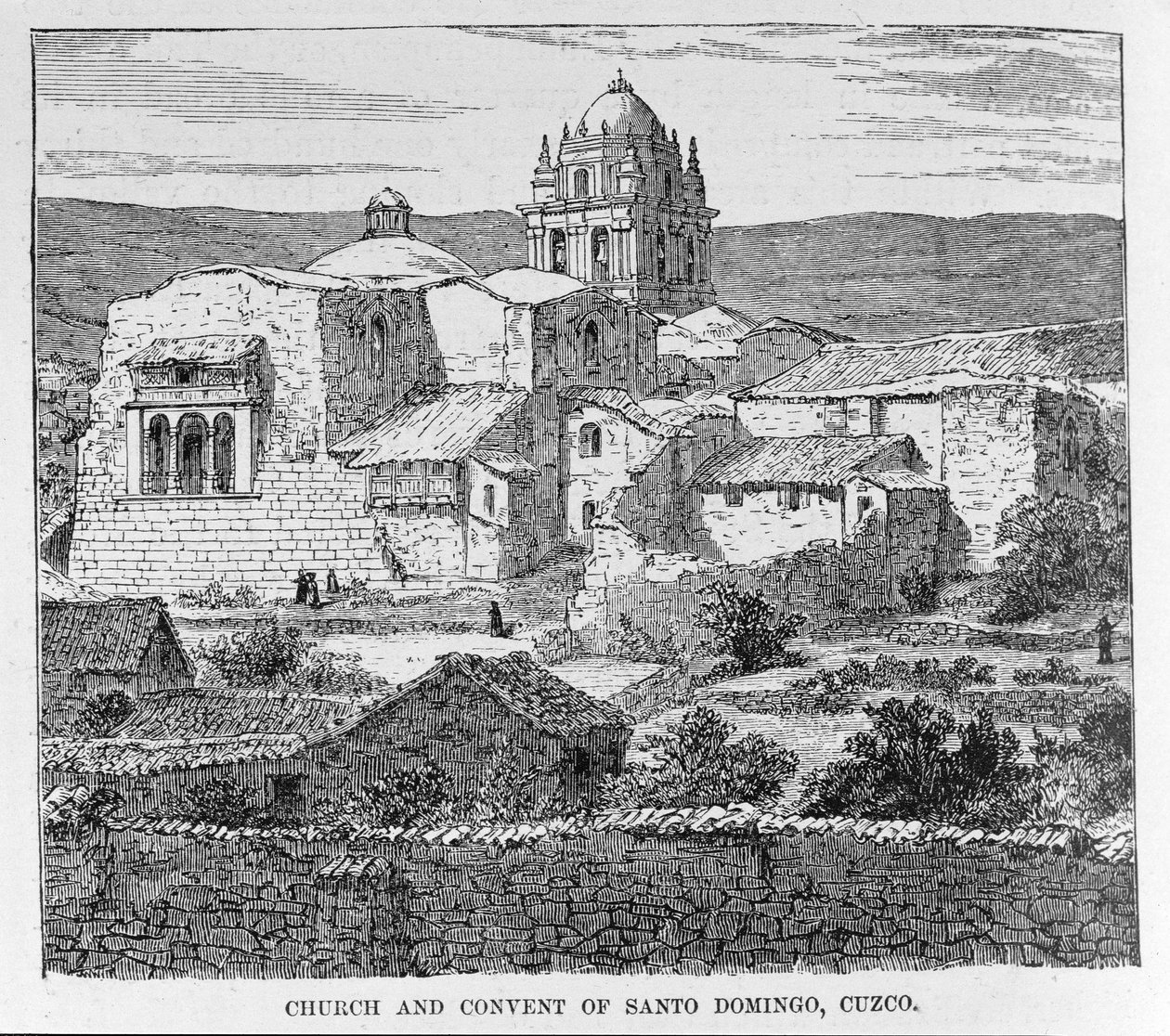 Église et couvent de Santo Domingo, Cuzco, Pérou, de 