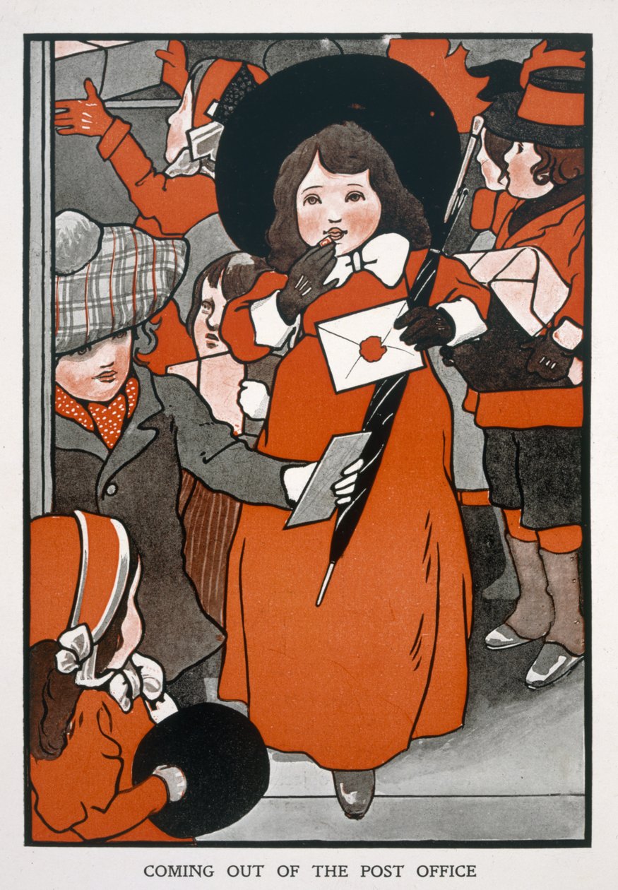 Sortie du bureau de poste - English School