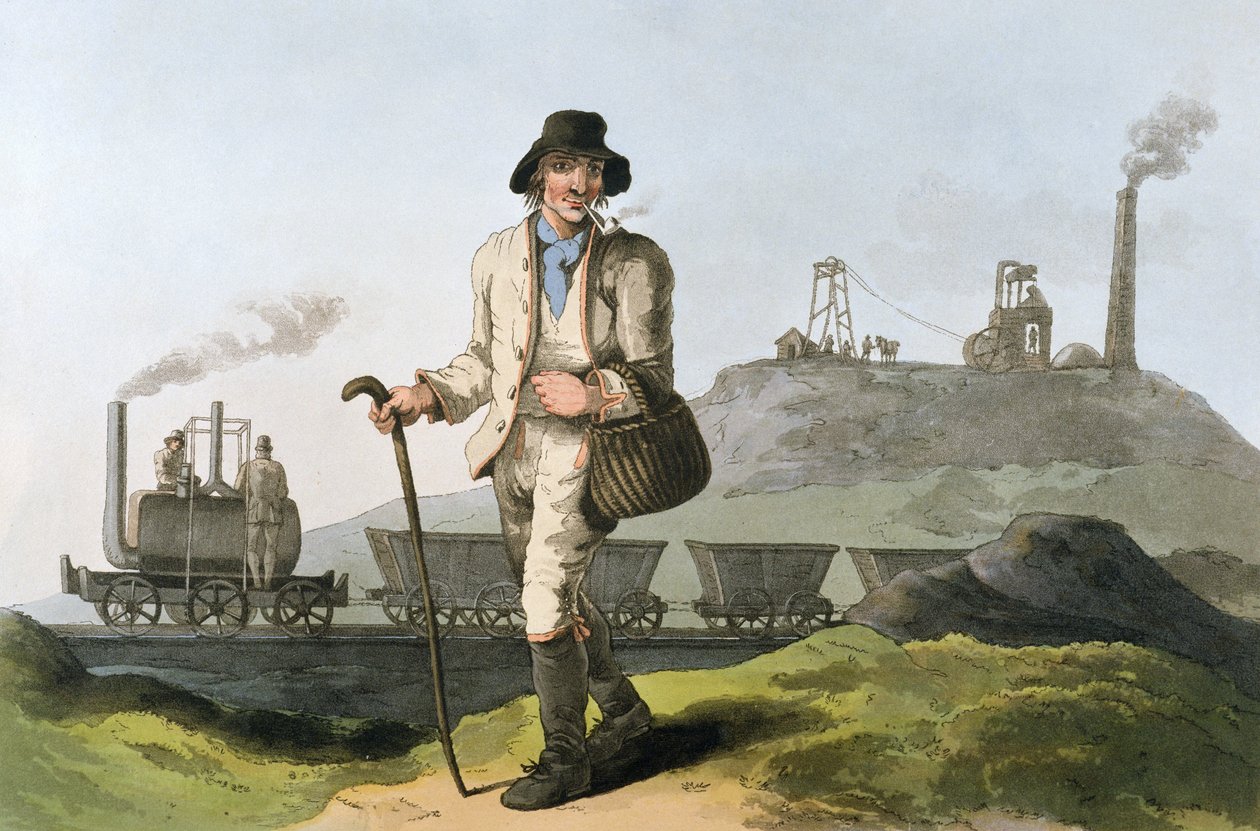 Costumes du Yorkshire, 1813 - English School
