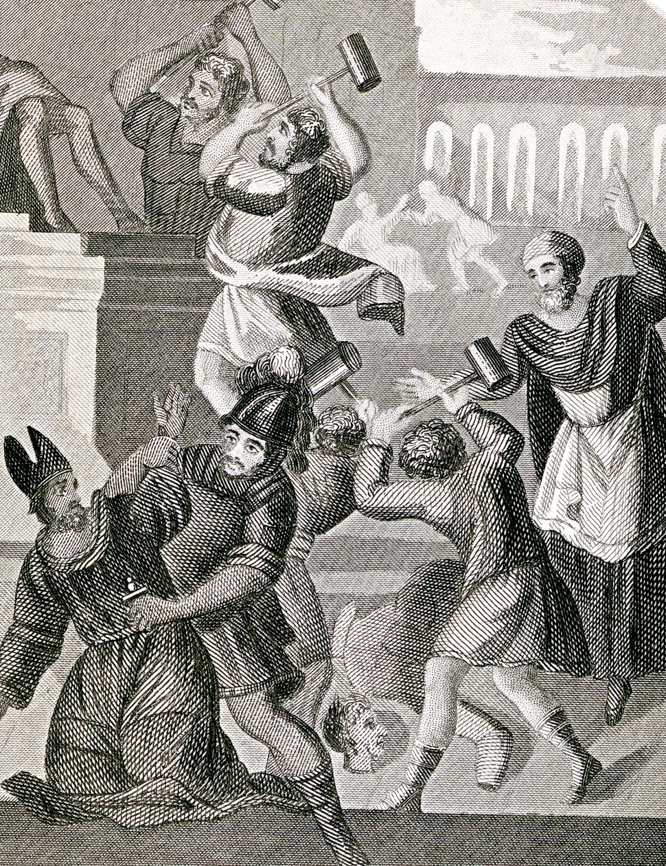 Destruction du temple de Baal - English School