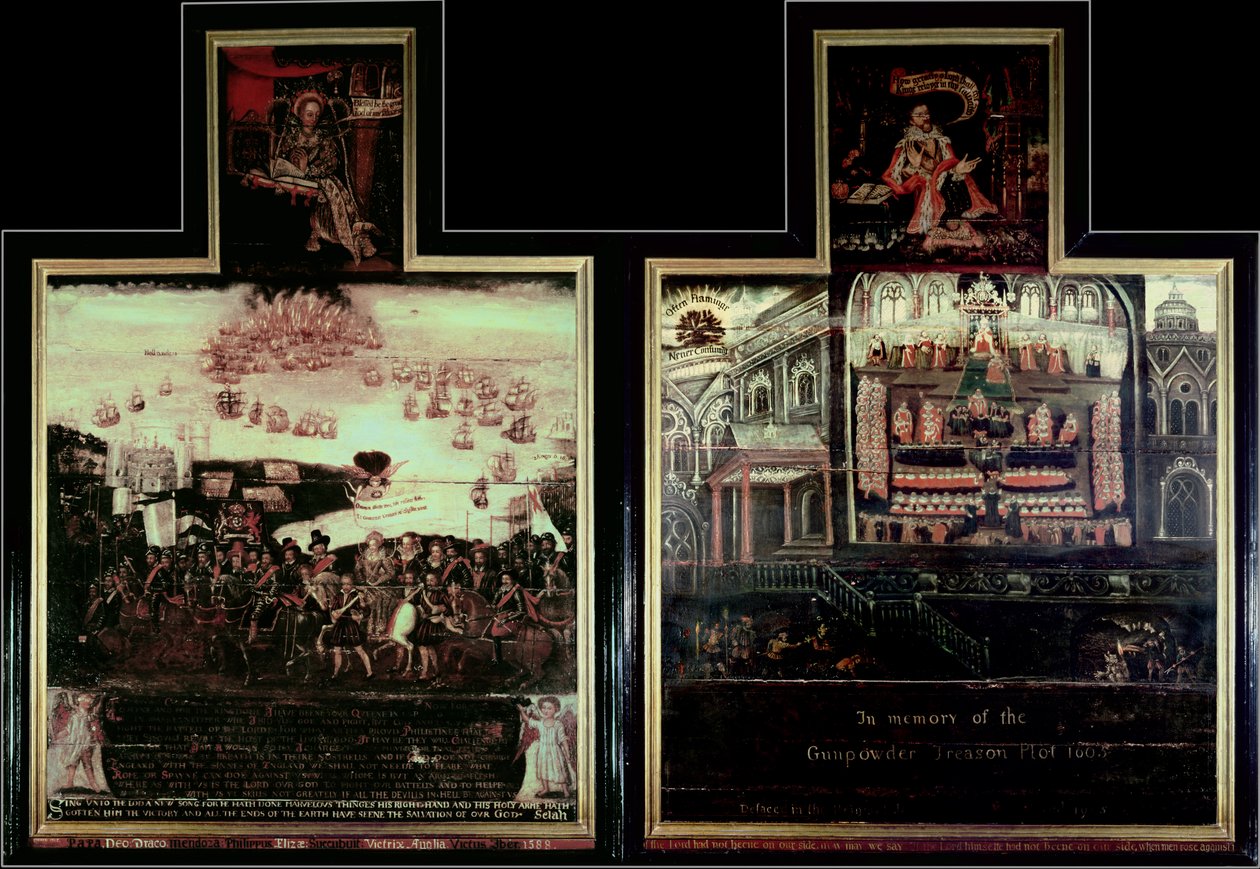 Diptyque représentant l
