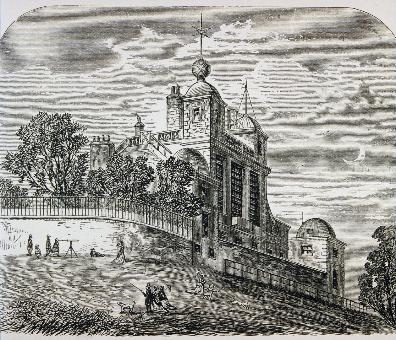 Observatoire de Greenwich, Angleterre, de 