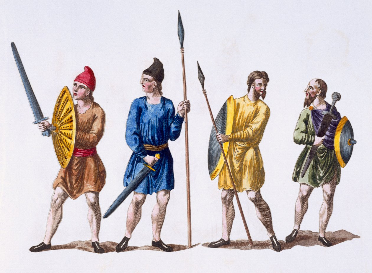 Habitants de la Grande-Bretagne - English School