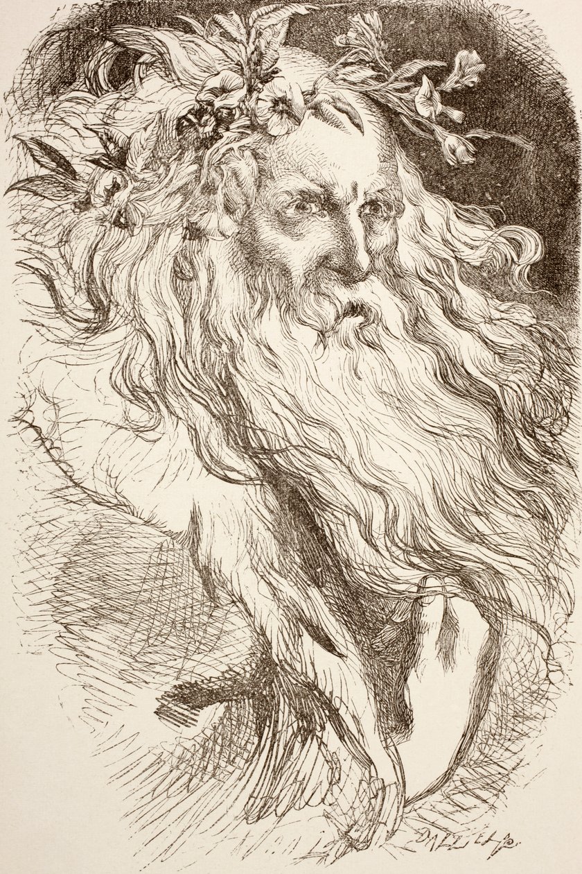 Le roi Lear, 1890 - English School