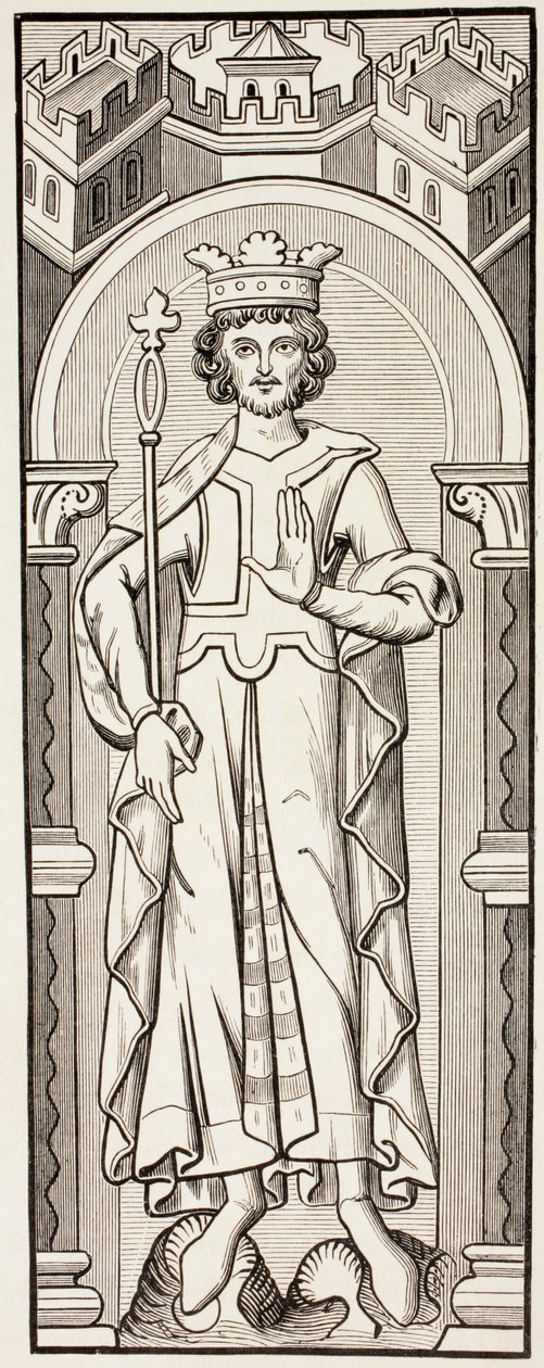 Le roi Philippe III de France, c.1880 - English School