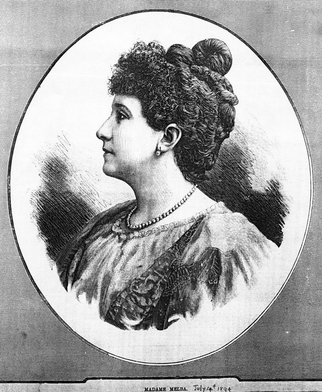 Madame Melba, 1894 - English School