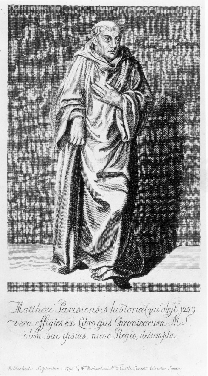 Matthew Paris, 1795 - English School