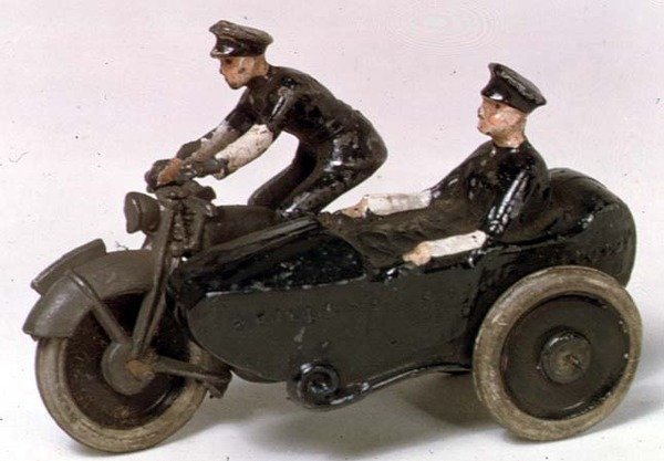 Modèle de moto par J.Hill & Co., vers 1938 - English School