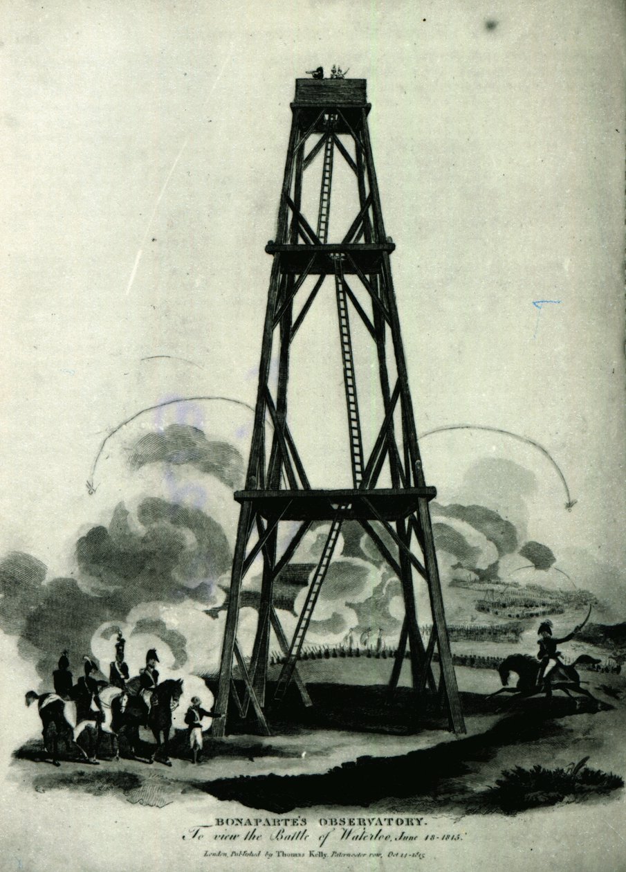 Napoléon dans son observatoire, observant l
