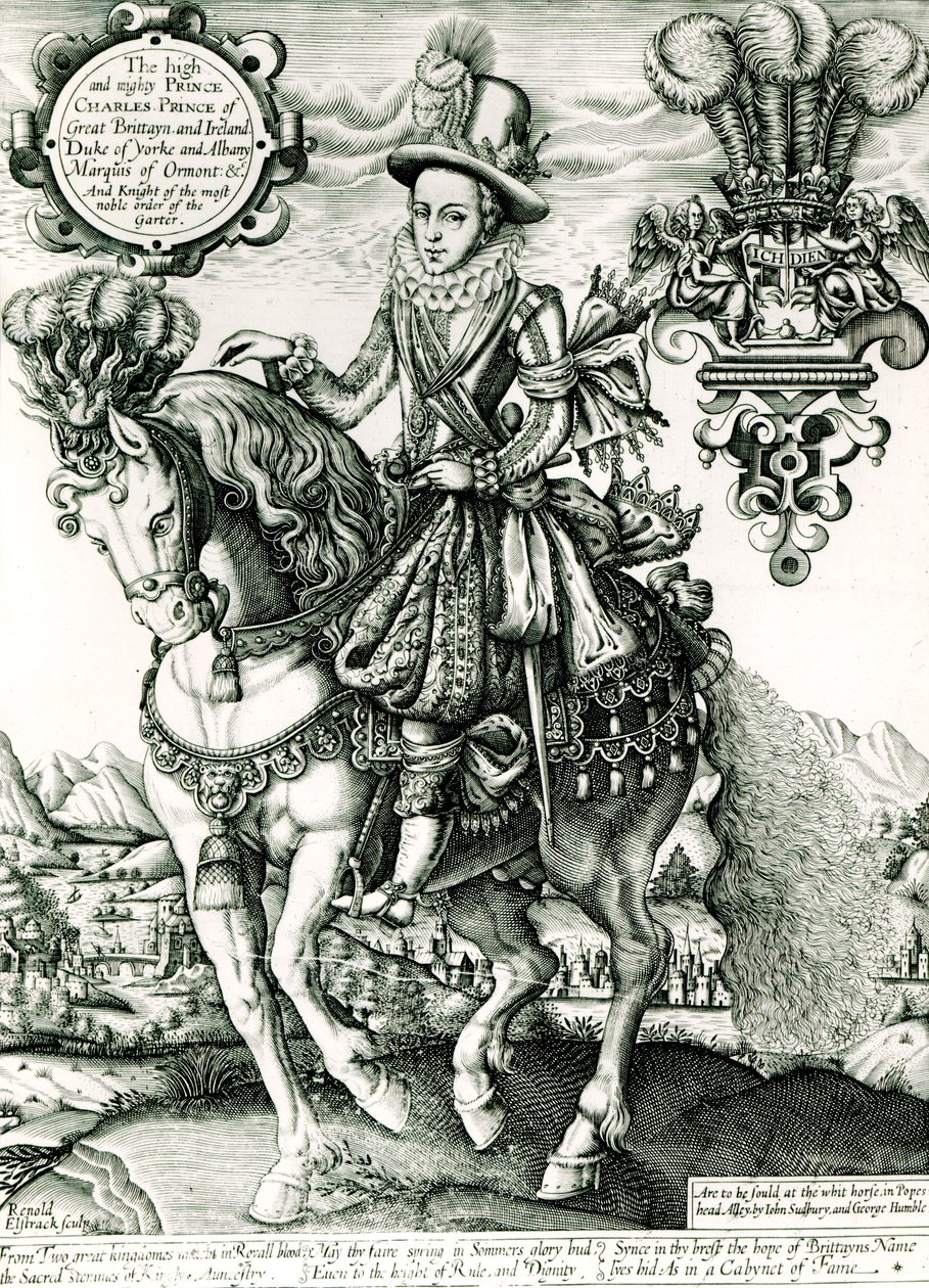 Portrait de Charles Ier en prince - English School