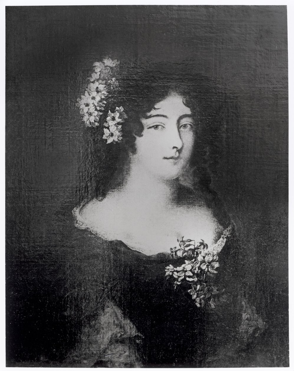 Portrait de la comtesse Ehrengard Melusina von der Schulenburg, duchesse de Kendal (1667-1743) - English School