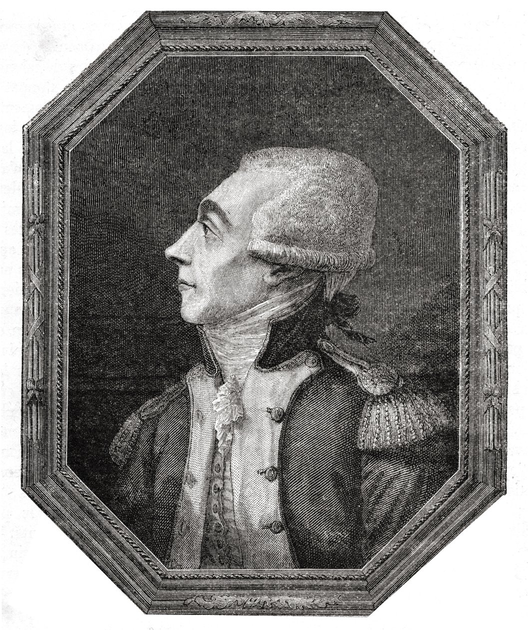 Portrait de Marie-Joseph-Paul-Yves-Roch-Gilbert du Motier de La Fayette (1757-1834) - English School