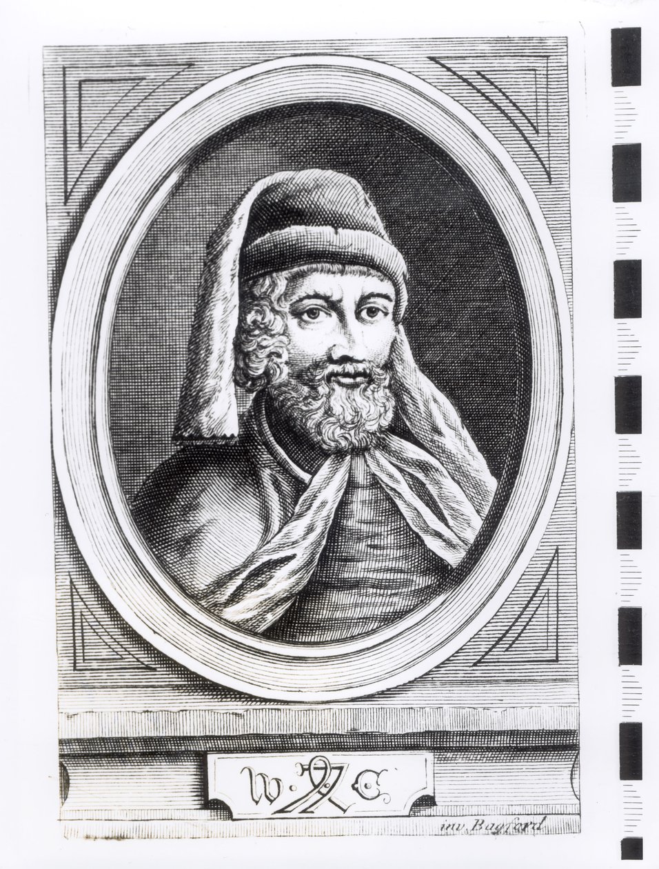 Portrait de William Caxton (c.1422-91) et sa Marque d
