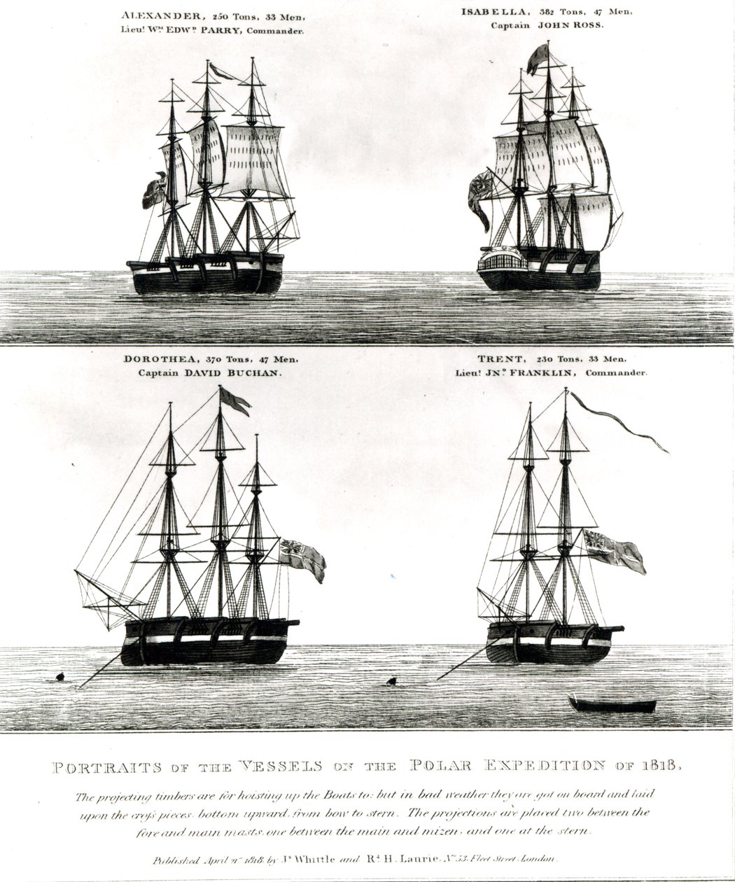Portraits des navires de l