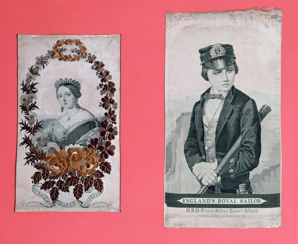 Marque-pages de la reine Victoria et du prince Albert - English School
