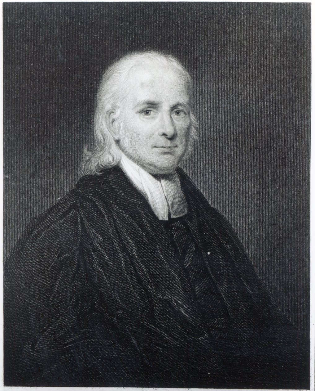 Révérend Friedrich Schwartz, gravé par Edward Scriven - English School