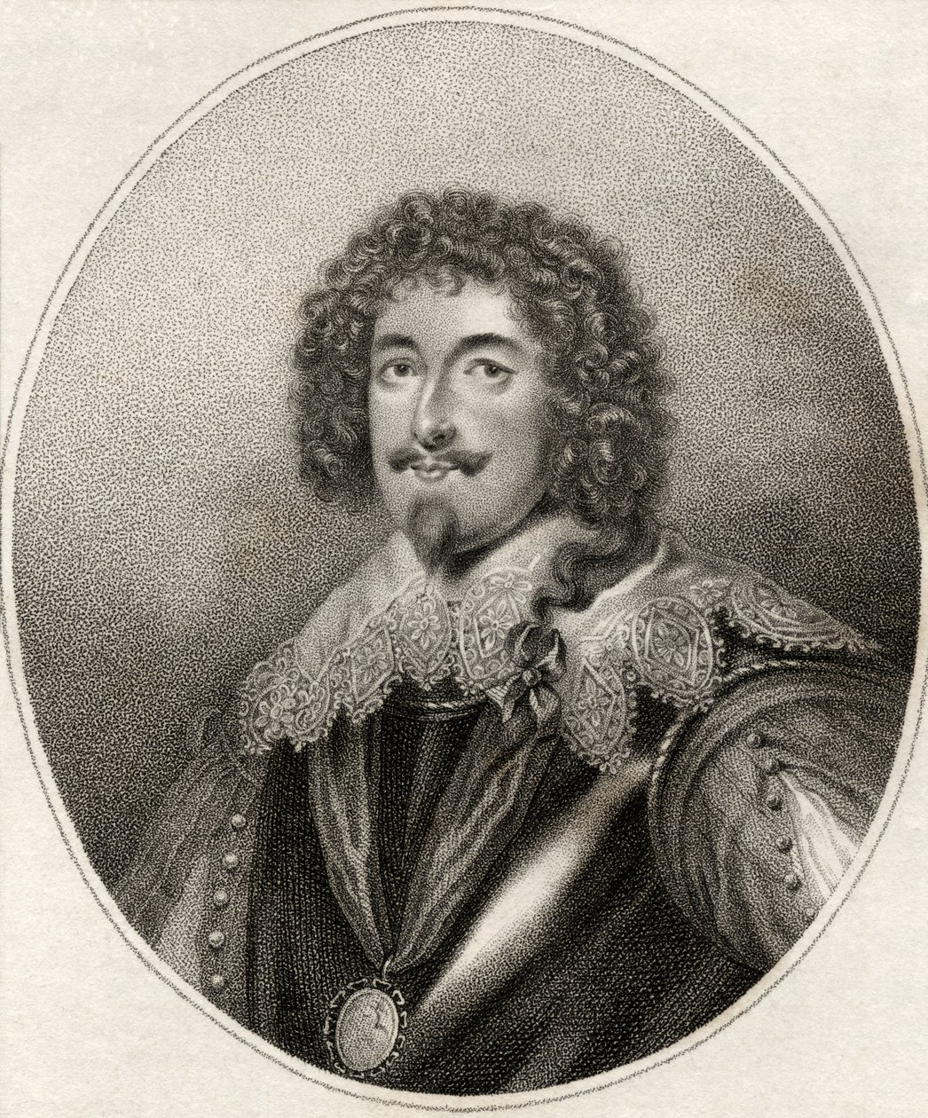 Richard Sackville, gravé par Bocquet, illustration de 