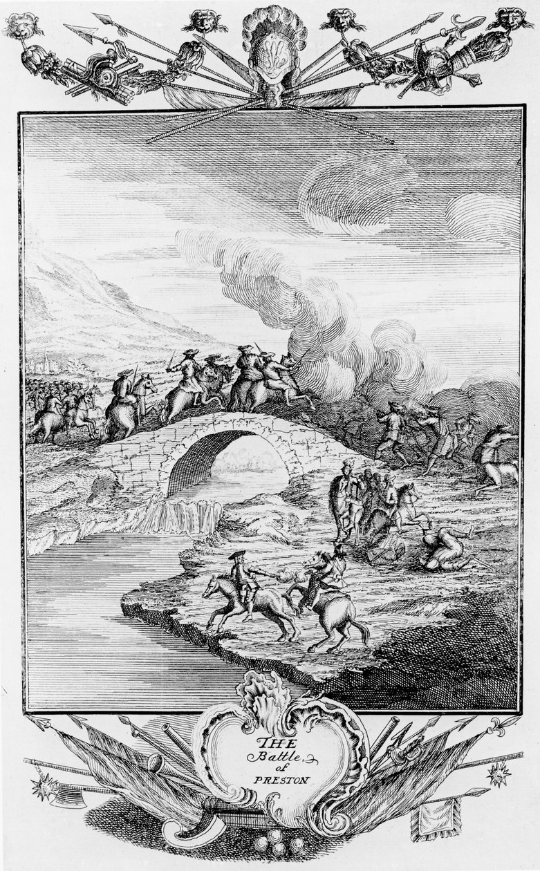 La bataille de Preston, 20 août 1648 - English School