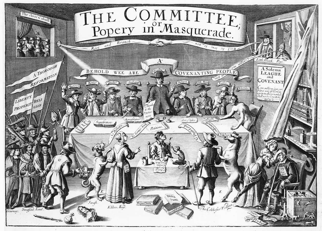 Le Comité ou la Papauté en Mascarade, d