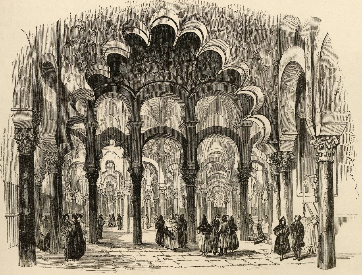 La Grande Mosquée, Cordoue, illustration de 