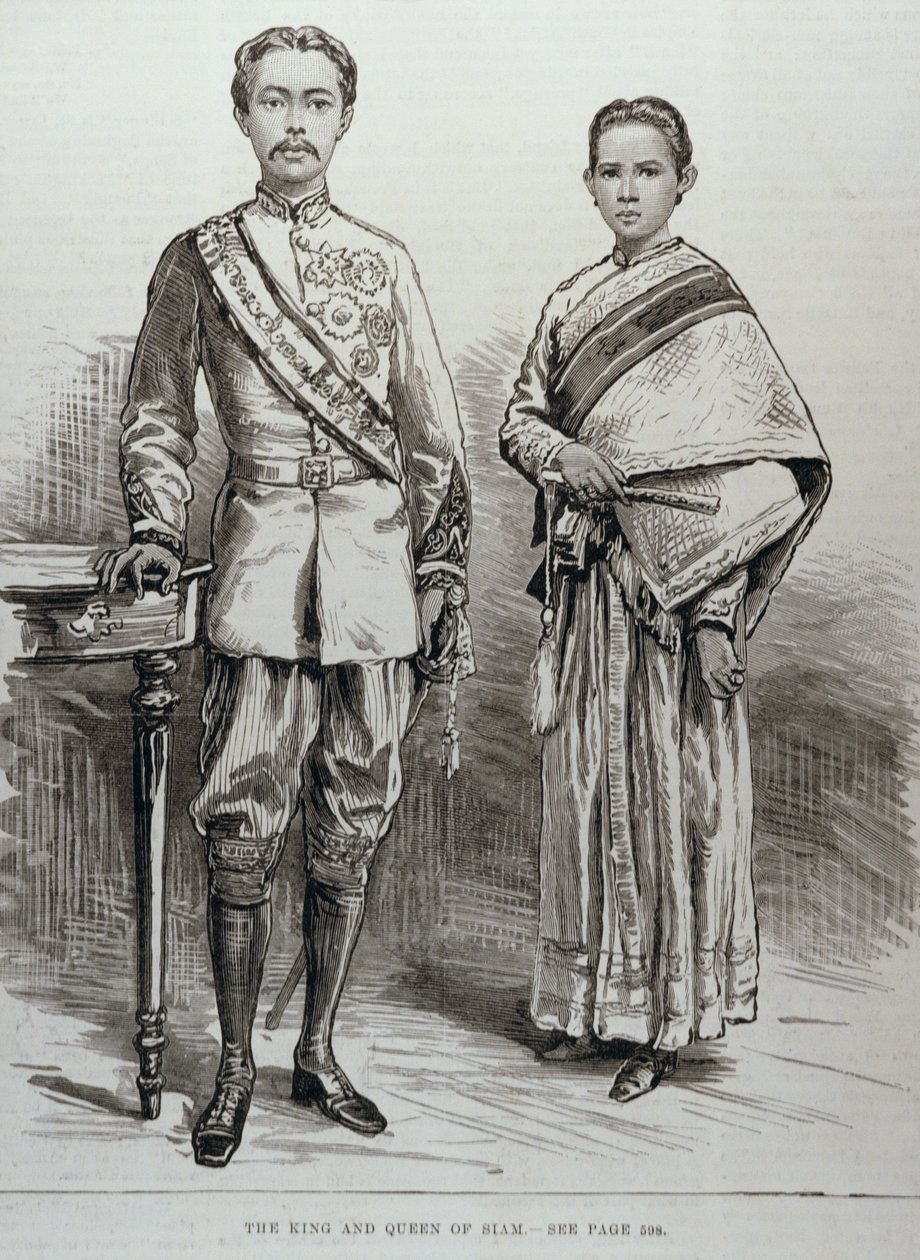 Le Roi et la Reine de Siam, de 