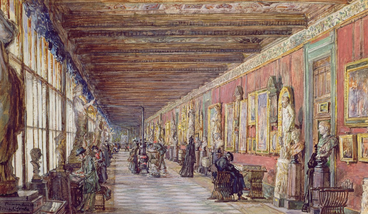La Longue Galerie, Les Offices - English School