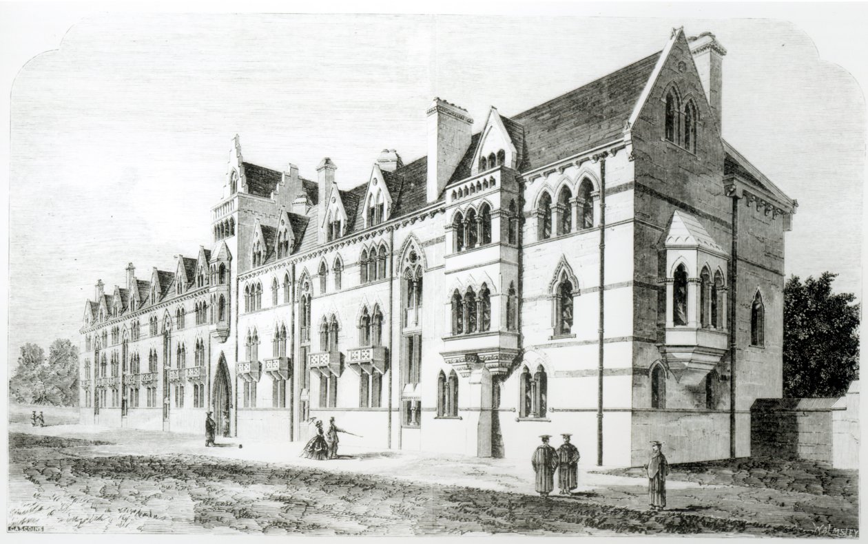 Les bâtiments de la prairie, Christ Church, Oxford - English School