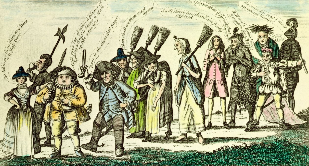 La procession au Jubilé à Stratford-upon-Avon - English School