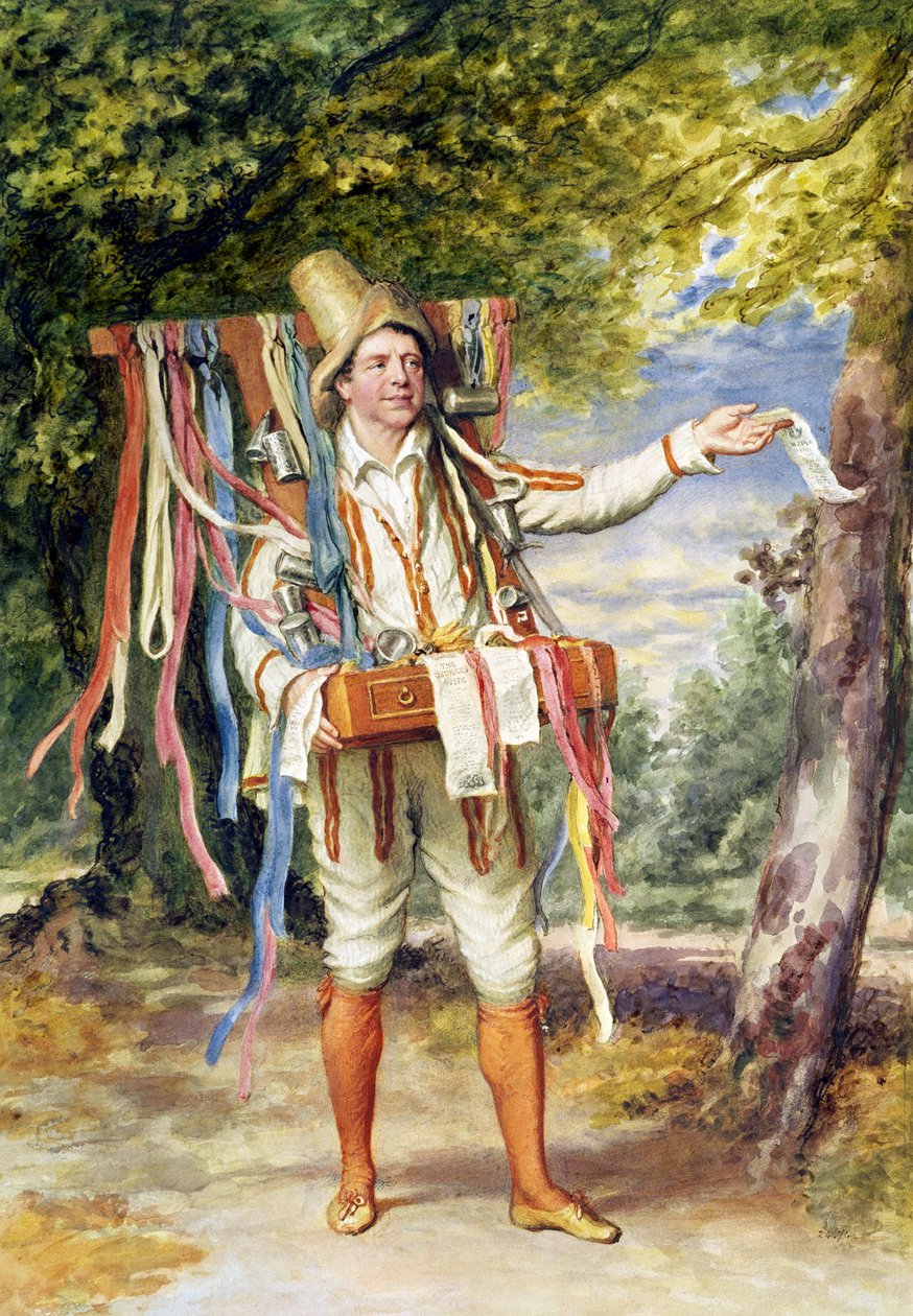 La Vendeuse de Rubans, 1874 - English School