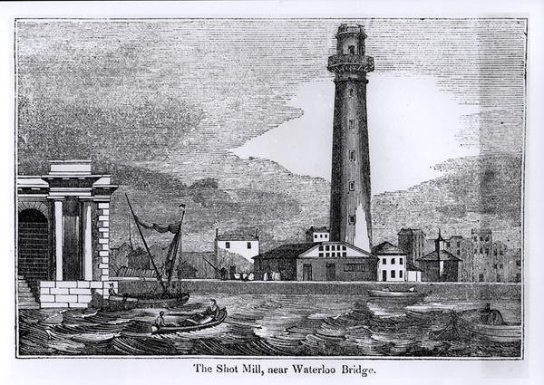 Le Moulin à Balles, près du Pont de Waterloo - English School