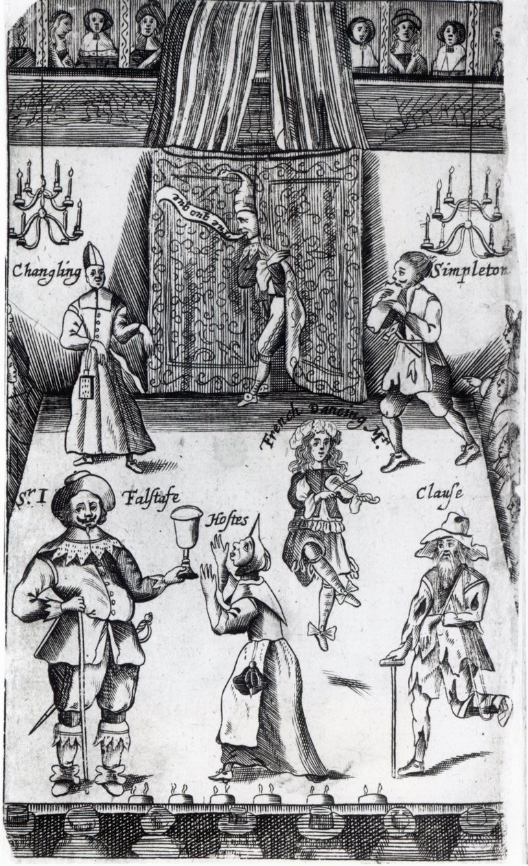 Les Esprits, ou, Sport sur Sport, 1662 - English School