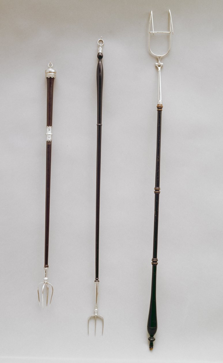 Fourchettes à griller, Londres, 1794-98 - English School