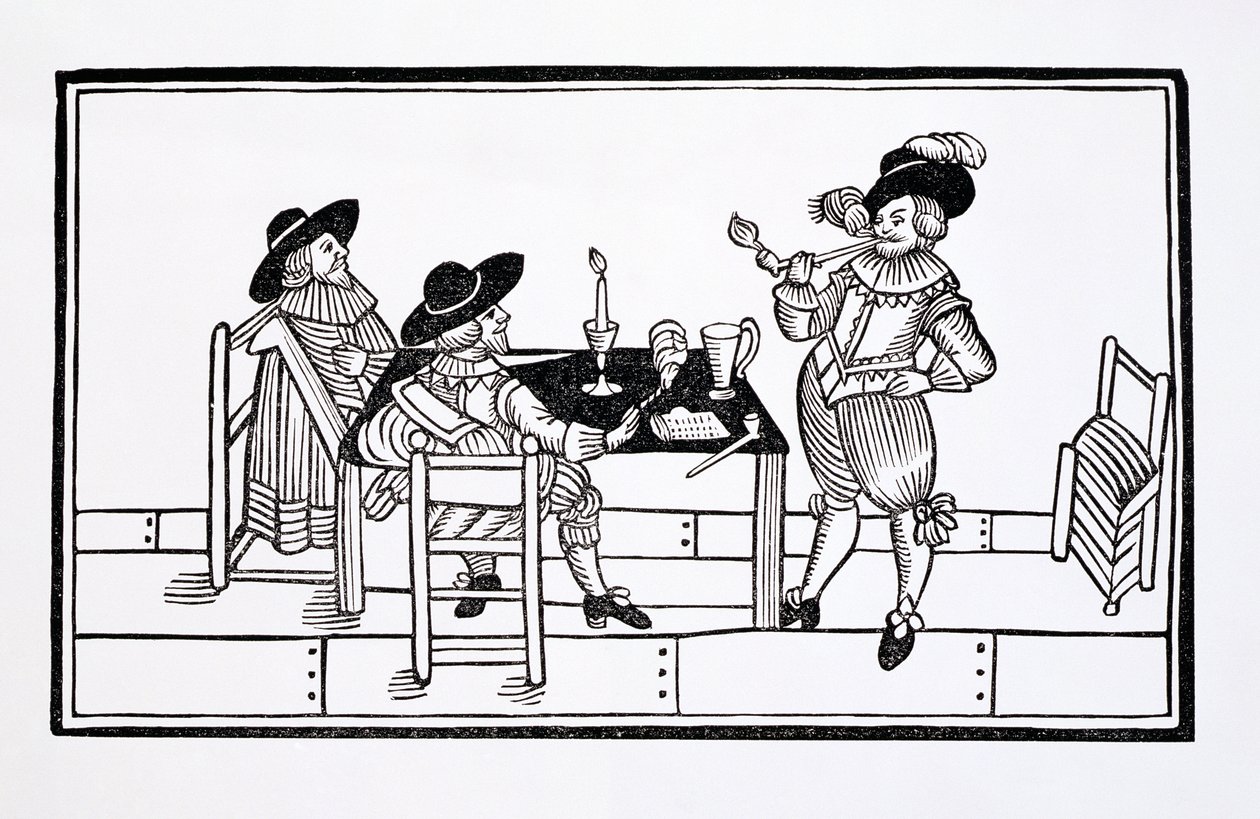 Vignerons dans une taverne Tudor, d