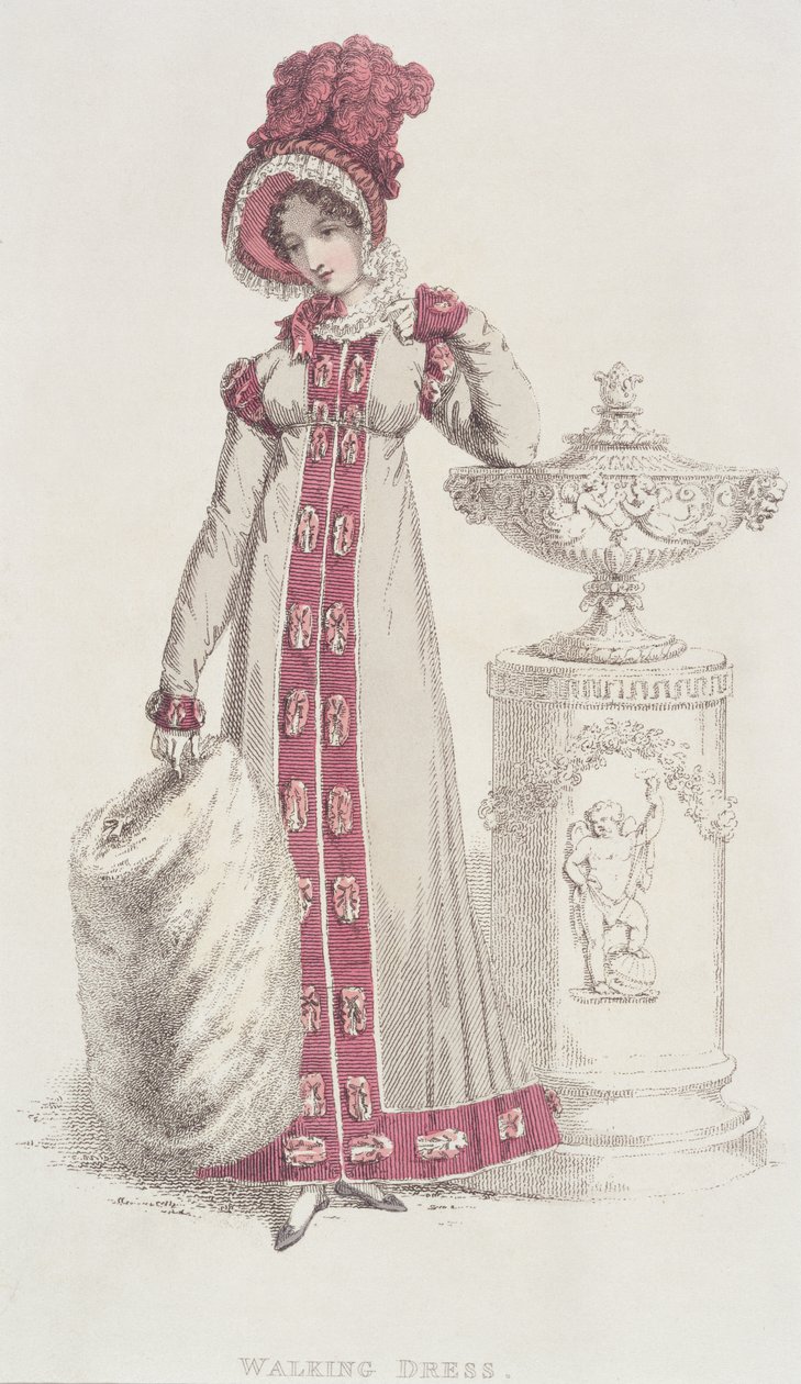 Robe de promenade, décembre 1819, de l