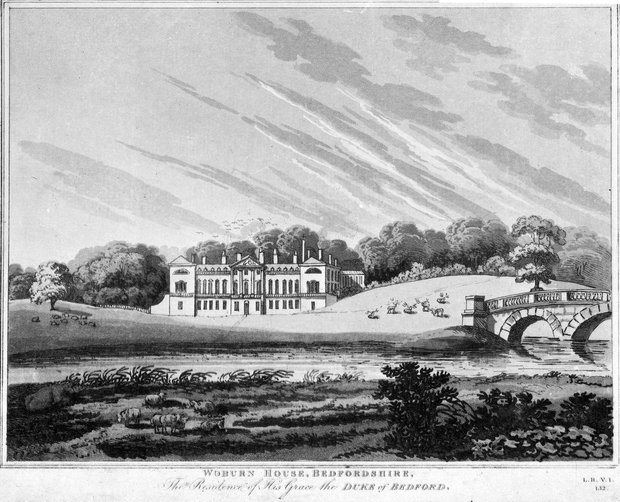 Abbaye de Woburn, Bedfordshire - English School