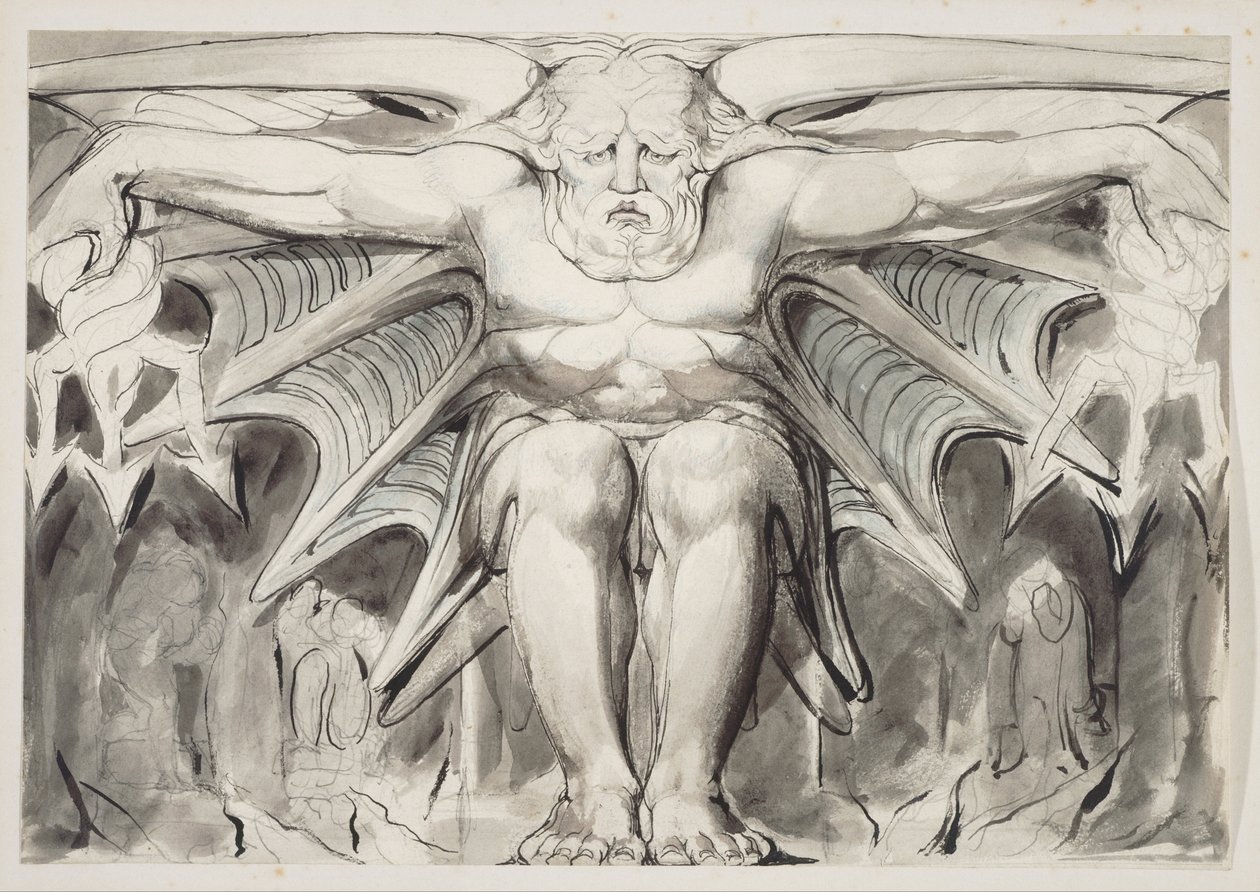 Une Divinité Destructrice - William Blake
