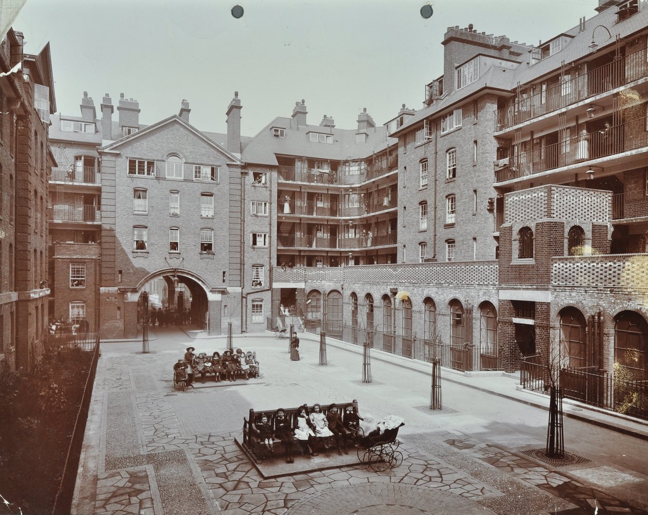 Bourne Estate : Laney Buildings, Londres - English Photographer