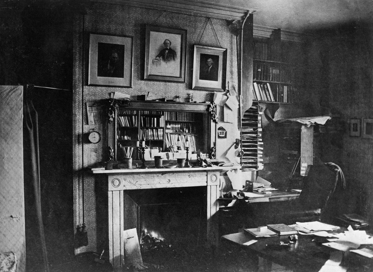 Le bureau de Charles Darwin à Down House - English Photographer