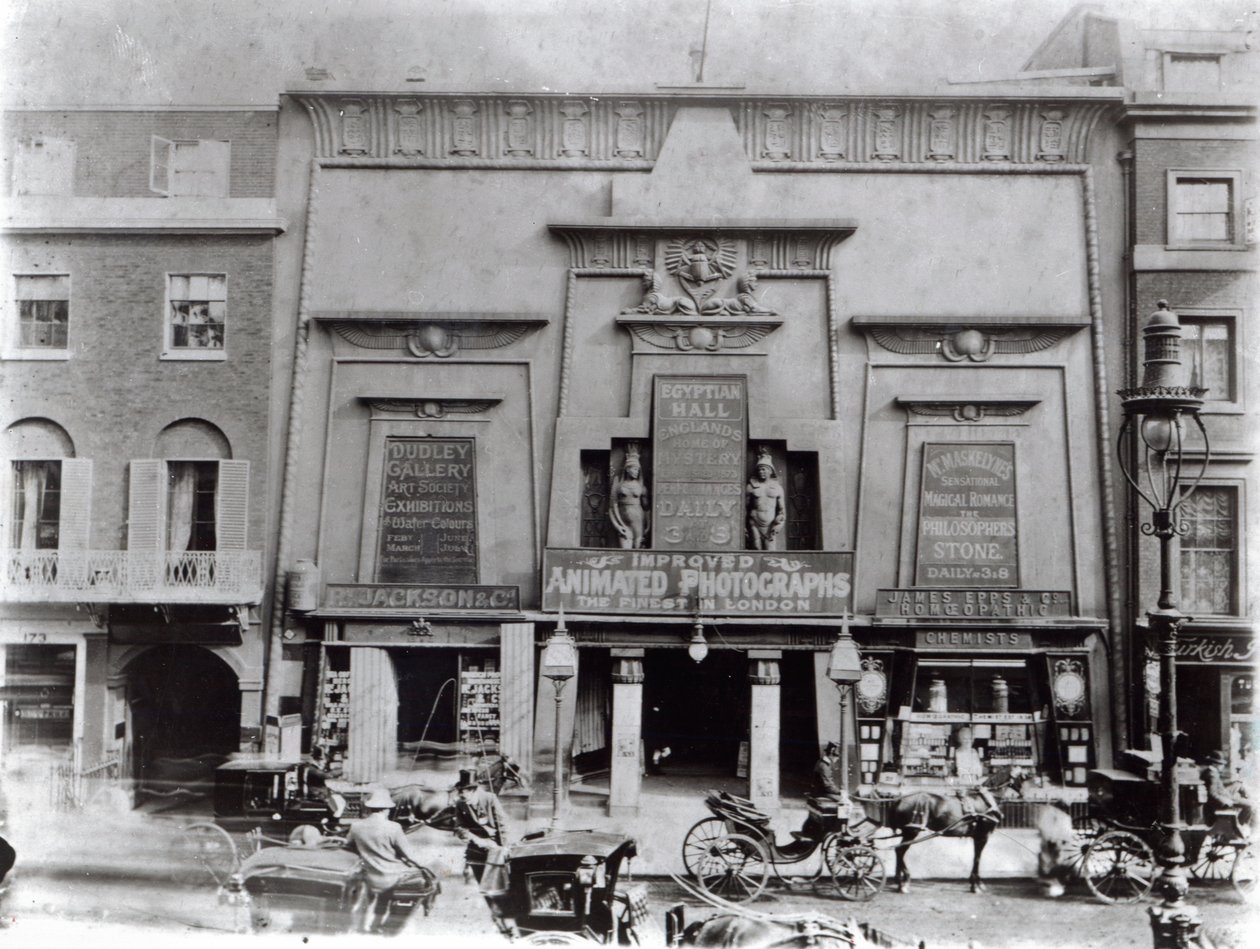 Egyptian Hall, Piccadilly 1895 - English Photographer